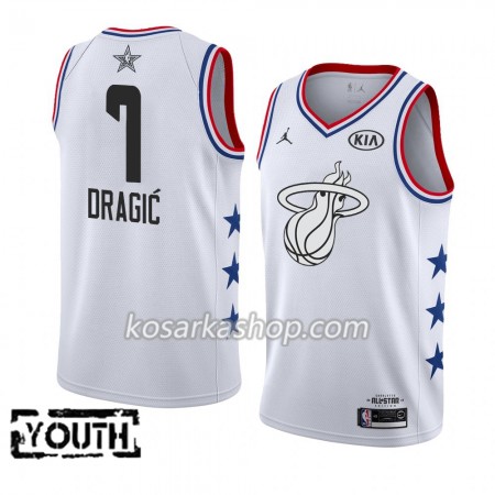 Dres Miami Heat Goran Dragic 7 2019 All-Star Jordan Brand Bijela Swingman - Dječji